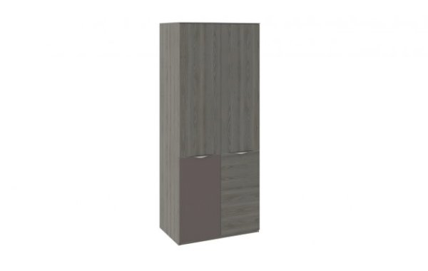 Шкаф для одежды с 1 дверью и 1 с ЛКП Либерти СМ-297.07.025 (Трия)